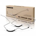 A-premium Automatic Transmission Oil Cooler Line Hose Assembly Compatible With Jeep Grand Cherokee 2005-2010 Commander