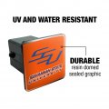 Savannah State University Secondary Logo Tow Trailer Hitch Cover Plug Insert 2