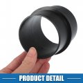 A Absopro Car Air Ducting Connector Straight Heater Duct Joiner Pipe 2 95 75mm Od Black Set Of