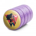 Wonder Woman 80th Red Logo Pose Tire Rim Wheel Aluminum Valve Stem Caps