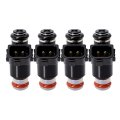 Fuel Injectors 4pcs For Honda Civic 1 7l 2001 2005 Dx Hx Lx 2004 Value Package L4 Replaces 16450-plc-003 16450pld004 Fj338 