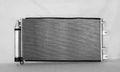 Parallel Flow Replacement A C Condenser 3254 For Mini Cooper Aluminum Construction With Integrated Receiver Dryer