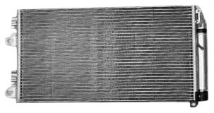 Parallel Flow Replacement A C Condenser 3254 For Mini Cooper Aluminum Construction With Integrated Receiver Dryer