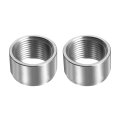 2 Pcs Oxygen Sensor Bung 3 4 Npt 0 75 Length Aluminum Female Weld Stepped Style Thread Adapter Pipe Fitting Tube Connectors 