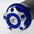 2 X 7 8 22mm Motorcycle Universal Cnc Aluminum Soft Rubber Grips Handlebar Fit For Suzuki Hayabusa Gsxr1300 1999 2000 2001 2002