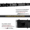 Vipmotoz Full Led Strip Side Marker Lights Fender Parking Lamps Compatible With 2008-2013 Bmw E92 M3 Coupe Convertible Sedan