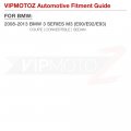 Vipmotoz Full Led Strip Side Marker Lights Fender Parking Lamps Compatible With 2008-2013 Bmw E92 M3 Coupe Convertible Sedan