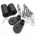 Smt-no Cut Frame Slider Crash Protector Compatible With 2006 2007 Honda Cbr 1000rr 1000 Rr Black B00rudyu8i