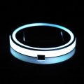 Solar Led Cup Pad Holder Rgb 7 Colors Lights Usb Car Bottle Mat 