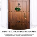 Angoily Door Knocker Decorative Front Ring Pull Handle For Garden Wooden House Farmhouse Home Decor Accessories