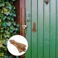 Angoily Door Knocker Decorative Front Ring Pull Handle For Garden Wooden House Farmhouse Home Decor Accessories