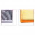 Secosautoparts Combo Air Filter Charcoal Cabin Compatible With New Impreza Ascent Crosstrek Outback 16546-aa150 72880-fl00a