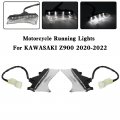 Topteng Front Daytime Running Lights Headlight Fit For Kawasaki Z900 2020-2022