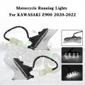 Topteng Front Daytime Running Lights Headlight Fit For Kawasaki Z900 2020-2022
