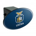 U S Coast Guard Academy Official Bears Logo Oval Tow Trailer Hitch Cover Plug Insert