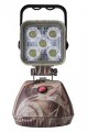 Gladiator New Premium Ecco Lighting Work Lamp Square Camo Color With 5 Led Lights Rechargeable Complete Wall Charger Replaces