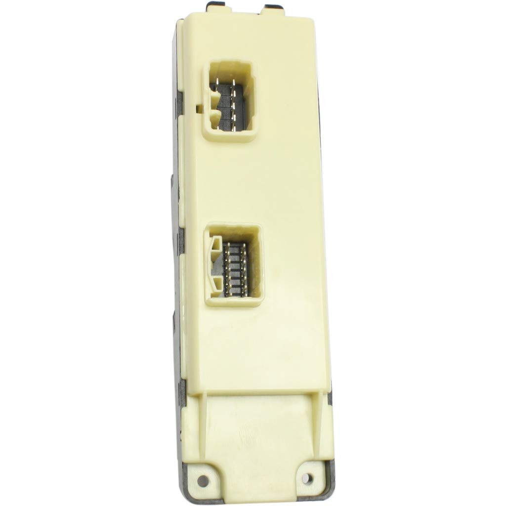 Power Window Switch For Hummer H3t 2009 2010 Front Driver Side Black 4 Door Push Button Motorized Replacement Part