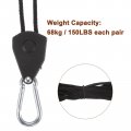 Uxcell 4pcs 1 8 4mm Tie Down Ratchet Rope Hanger Metal Gears 7 9ft 2 4meter Strap Head With Aluminum Buckle Ratcheting Pulley