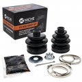 Niche Front Cv Axle Boot Kit For Arctic Cat 0436-038 0436-037 Bearcat Snowmobile
