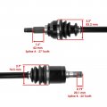 For Polaris Rzr 570 2012-2019 Rear Left Right Complete Cv Joint Axle Mod-ztf1-11736