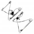 Ocpty Front Driver And Passenger Side Power Window Regulator W Motor Compatible With 2007-2011 For Dodge Caliber Set Of 2