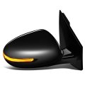 Ki1321198 Factory Style Passenger Right Side Mirror Power Folding Adjust Heated Glass Turn Signal For Sportage 17-22 Paint To 