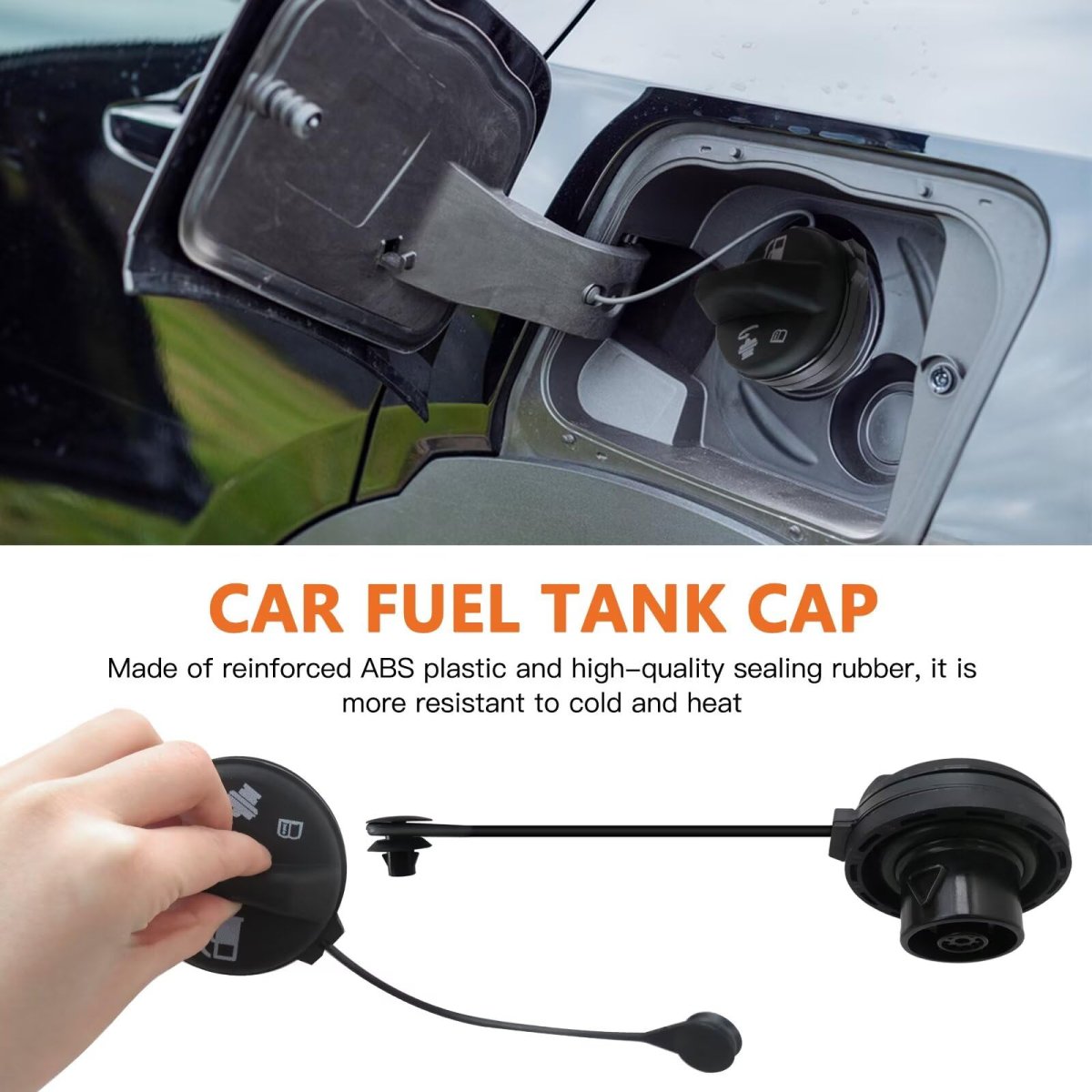 Anti Theft Locking Gas Cap Replacement Fuel Tank For 1997 2003 Chevy Malibu Model 6513-32