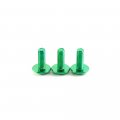 Fairing Bolt Kit Screws For Yamaha Yzf R6 1998 2007 Bodywork Bolts Green Aluminum Cnc Machined Motorcycle Screw Set With Wrench 