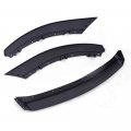 G-plus Front Lip Splitter Kit Compatible With 2013-14 Ford Mustang Not Fit Gt500 Shelby Car Carbon Chin Spoiler Body Black