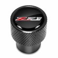 Ipick Image For Chevrolet Z71 Logo In Black On Aluminum Tire Valve Stem Caps