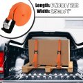X Autohaux 1 Set Adjustable 20 X1 Cargo Tie Down Straps Heavy Load Lashing Travel Luggage Strap With Cam Lock Buckle For Car