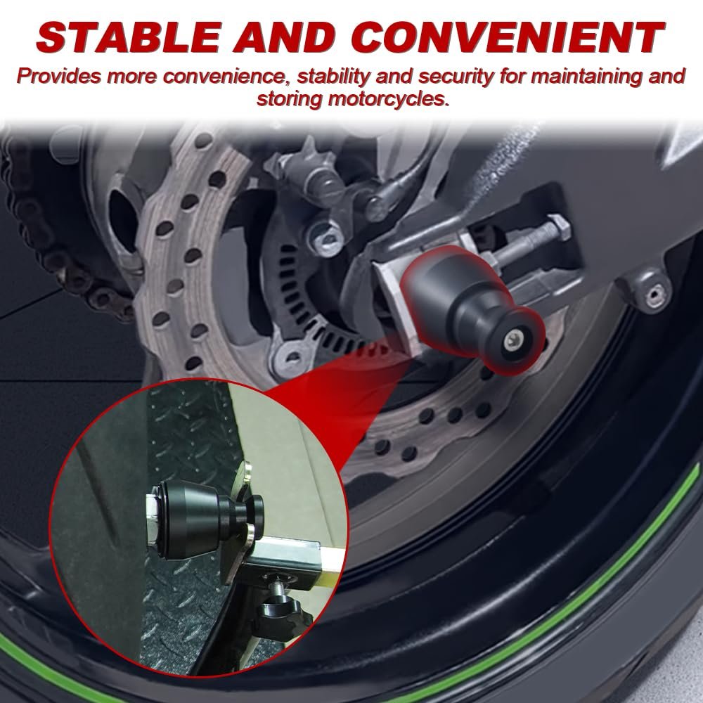 Front Axle Sliders And Rear Swing Arm Bobbins For Ninja Zx 10r 2011 2024 10rr 2017 Motorcycle Fork Crash Protection Kit