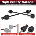 Front Axle Sliders And Rear Swing Arm Bobbins For Ninja Zx 10r 2011 2024 10rr 2017 Motorcycle Fork Crash Protection Kit