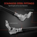 A-premium Rear Passenger Brake Hydraulic Hose Compatible With Dodge Models Viper 1992 1993 1994 1995 1996 1997 1998 1999 2000