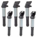 Set Of 6 Ignition Coil Packs Replacement For Bmw 325i 325ci 328i 330ci 335i 525i 528i 530i 535i X3 X5 X6 M3 Z4 Replace 