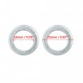 X Autohaux 50pcs Universal Engine Oil Crush Washers Drain Plug Gaskets 14mm Id 22mm Od For Car