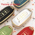 Kunio Car Key Fob Cover Case Compatible With Ford Taurus Territory Kuga Protectivechain Shell Tpu Holder 3 Buttons Key Bag