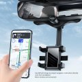 Demeras Car Navigation Holder Abs Rearview Mirror Phone Firmly Fixed One Key Installation Avoid Shaking Stylish To Drive