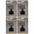 Niche Brake Pad Set For Polaris Rmk 800 Pro 600 Assault Sks 850 Rear Semi-metallic 4 Pack