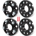 Hubcentric Wheel Spacers 5x4 20mm Thickness Bore 64 1mm For Acura Rdx 2007 2023 Honda Civic Accord Crv Thread 12x1 5 4 Pieces 