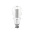 Ge Light Form Silver Filament Daylight 40w St19 2 Pack 