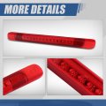 Full Led Third Brake Light For 1998-2007 Toyota Land Cruiser High Mount Stop Rear Center Lamp Red Housing