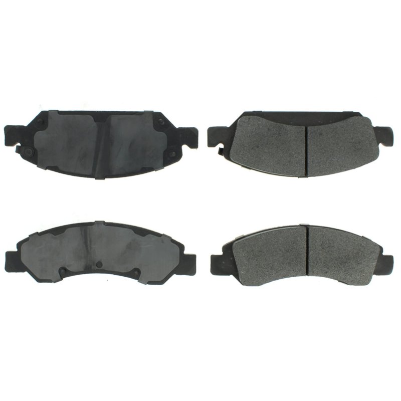 Centric 105 13541 Posi Quiet Premium Ceramic Disc Brake Pad Set For Select Toyota Model Years