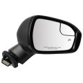 Towing Mirror Glass Fit For 2018-2018 Fusion Ford Right Outside Rear View Js7z17682xa-pfm