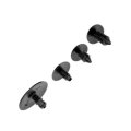 Panel Retainer Assortments Plastic Push In Clips Black 1 27 And 0 7 Maximum Diameter 9 Pieces Alx-pau-rb-963-045d-cl360a50 