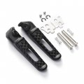 Matte Black Rear Footrest Footpeg For Honda Cbr600rr 2003 2025 And Cbr1000rr 2004 2016 Aluminum Motorcycle Passenger Foot Pegs