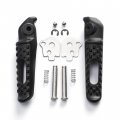 Matte Black Rear Footrest Footpeg For Honda Cbr600rr 2003 2025 And Cbr1000rr 2004 2016 Aluminum Motorcycle Passenger Foot Pegs