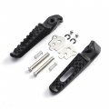 Matte Black Rear Footrest Footpeg For Honda Cbr600rr 2003 2025 And Cbr1000rr 2004 2016 Aluminum Motorcycle Passenger Foot Pegs