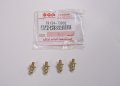 Soft Top Threaded Brass Post For Tailgate Suzuki Samurai 1980 1995 And Sj410 To 1984 Set Of 4 Male Hooks With Posts 