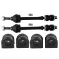 Stabilizer Bar Link Kit Bushing K7466 K750263 For Dodge Dakota 2005 To 2010 And Ram 2011 Adjustable Sway End Set 